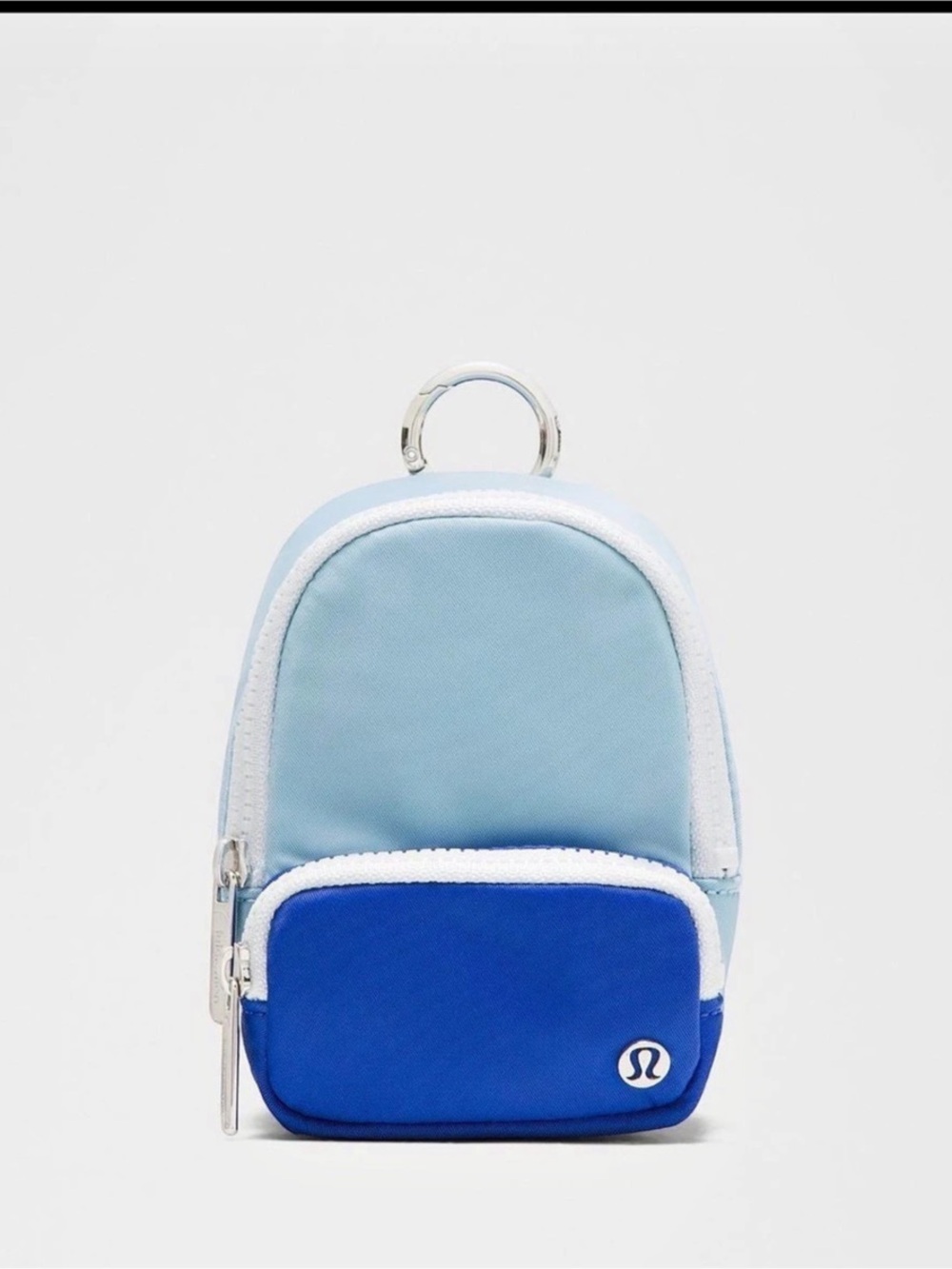 lululemon Everywhere Backpack Nano Mini Backpack Blue & White